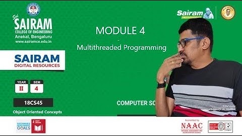 LectureVideo_18CS45_Module 4_Producer Consumer Problem _Reji Thomas