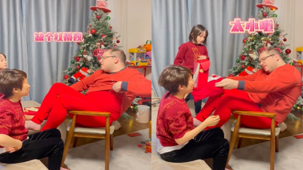 大胖媳婦對春節的熱愛和哭訴#張踩玲 #春節#文化差異#搞笑#壹定要看到最後