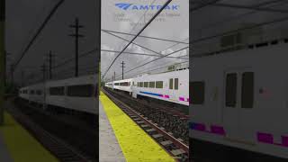 Njt Transit Comet Set Flys Through Metropark With An Alp-44