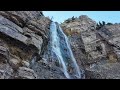 A walk around Bridal Veil Falls #waterfall #wasatch #hiking #provo