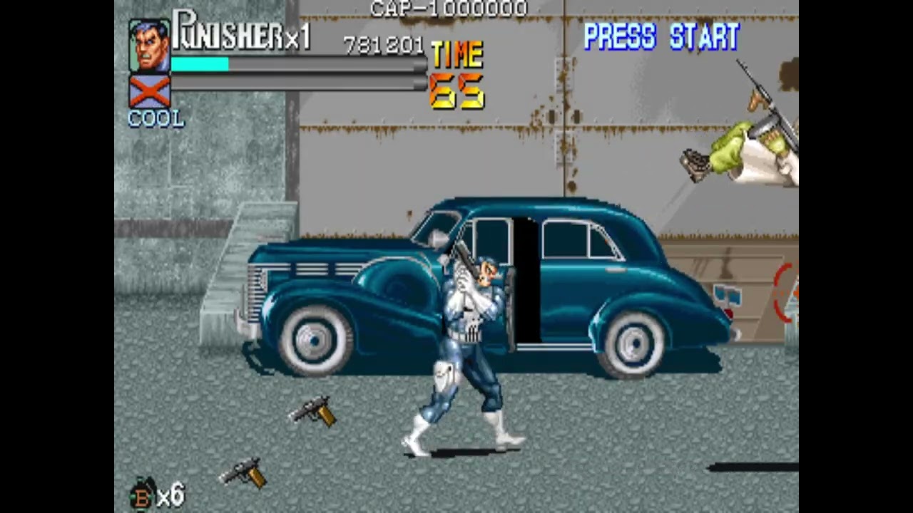 The Punisher Arcade – Full Walkthroughs – Classic Beat ’Em Up Action 1993