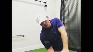 SWING VITAMIN-lead arm in the downswing