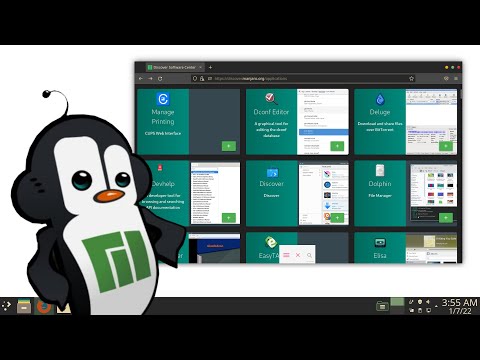 First Look at Manjaro Discover - Linux Web Software Center