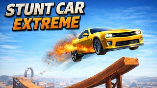 Stunt Car Extreme 😱 Crazy Jumps & Extreme Racing Gameplay🔥 Insane Car Stunts on Impossible Tracks screenshot 2