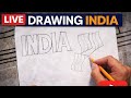 Jana Gana Mana 🎶 Republic Day Drawing 🇮🇳 | Indian National Anthem Art #shorts #youtubeshorts #art