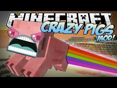 minecraft-|-crazy-pigs-mod!-(rainbow-pigs,-superpowers,-trail-mix-&-more!)-|-mod-showcase