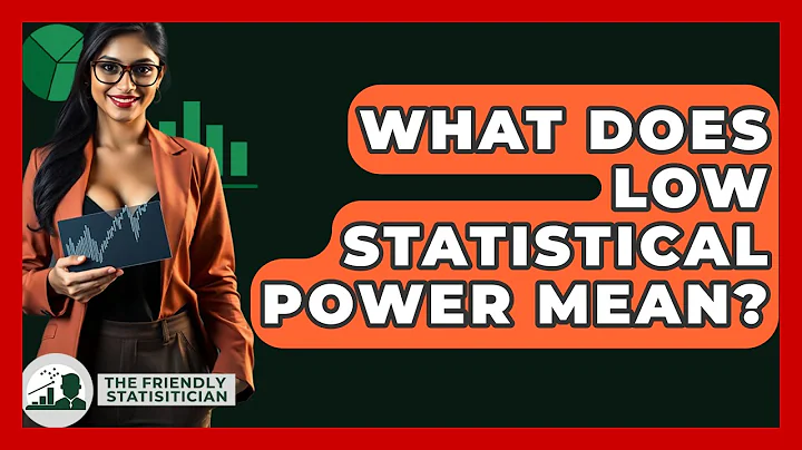 What Does Low Statistical Power Mean? - The Friendly Statistician