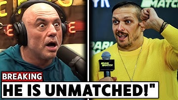 "Joe Rogan Declares Oleksandr Usyk the Greatest Boxer to Ever Live!"