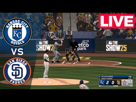 MLB LIVE🔴 San Diego Padres vs Kansas City Royals - Jun 21, 2025 | Full Game MLB 2025 EN VIVO