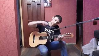 Потерянный рай ( Ария ) кавер гитара и вокал видео