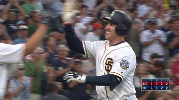 ARI@SD: Kivlehan crushes his first Major League homer