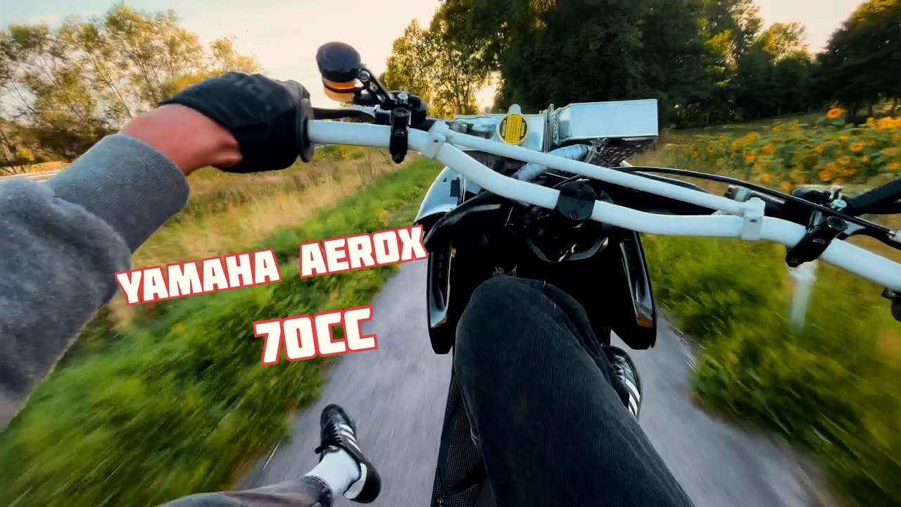 70cc YAMAHA AEROX | POV