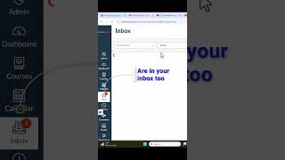 Canvas Gradebook Comments in Inbox #education