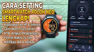 Cara Setting Jam Smartwatch Aolon Neo Dan Cara Menghubungkan Ke Hp screenshot 5