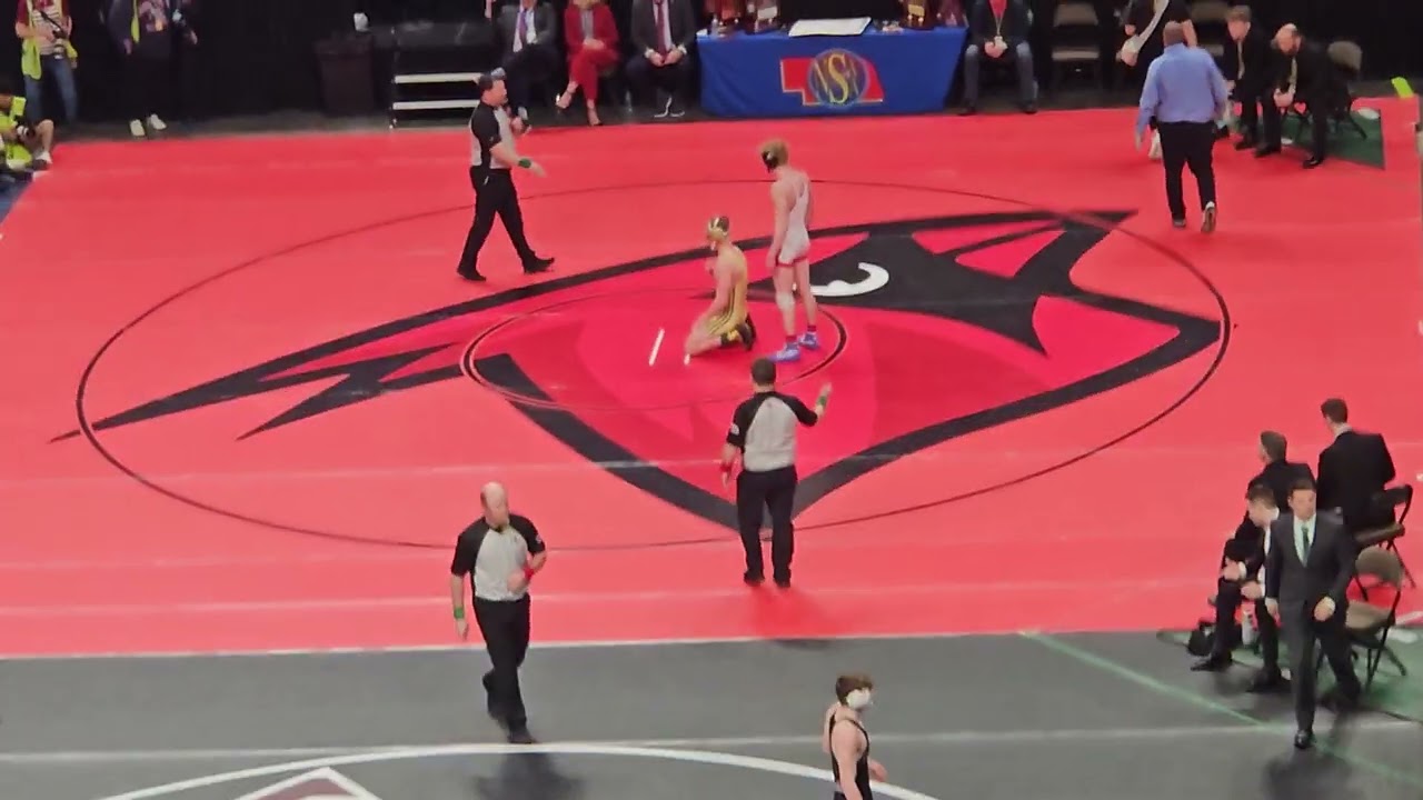 Tristan Burbach x2 State Champ C144 NSAA State Wrestling