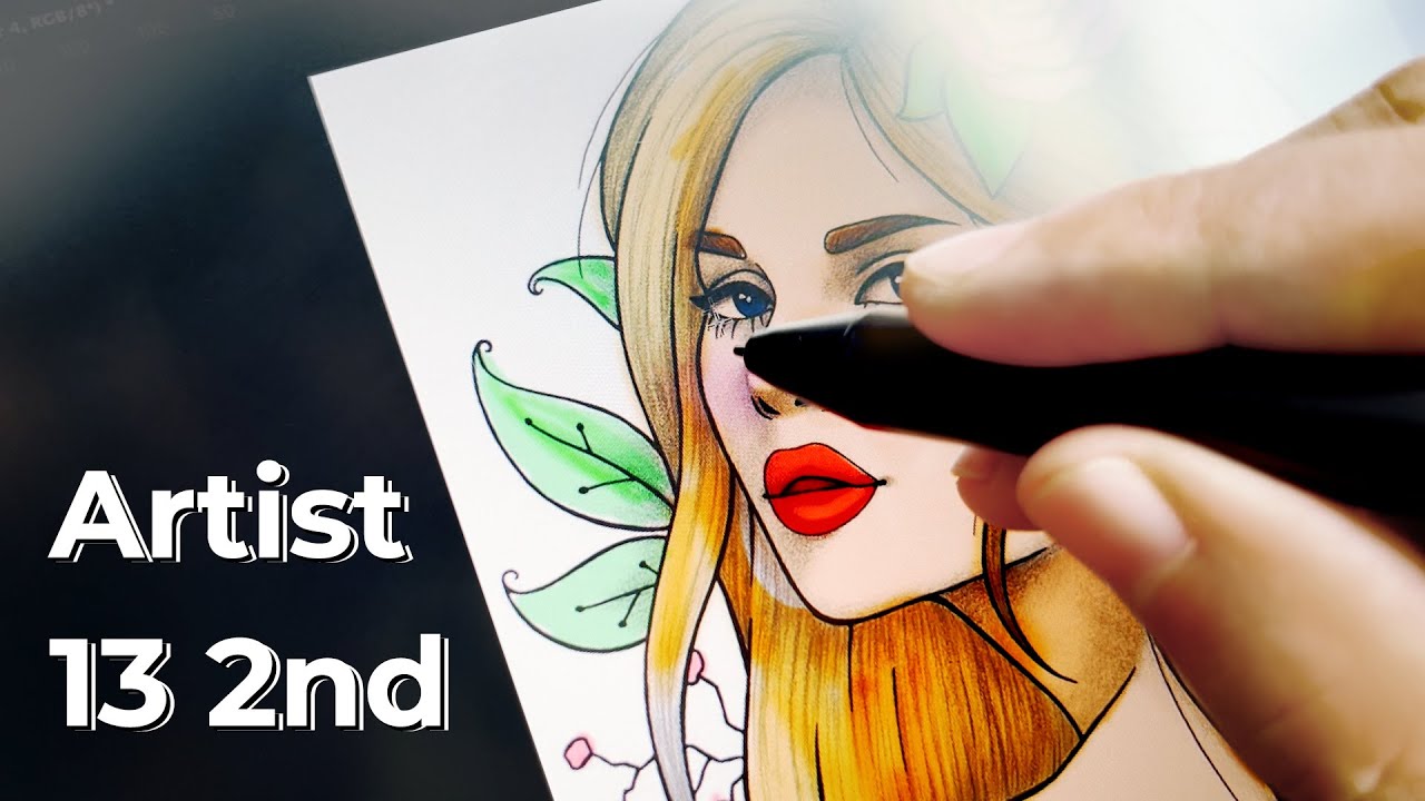 XP-Pen Artist 13 2nd Gen 13.3" IPS Drawing Tablet