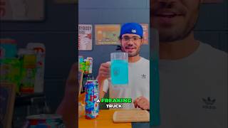 This Sour Blue Raspberry BBL Hits Hard! 🥶🥊 #Shorts #Mixing #Cocktail #Drink #BBL