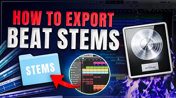 How to Export Beat Stems | Logic Pro X (TUTORIAL)