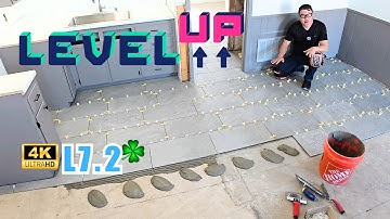 QEP Lash Leveling System Floor Tile Project