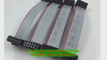 Lắp ráp cáp Nhà máy tùy chỉnh LVDS EDP Lắp ráp cáp Kích thước cáp đồng trục Micro Sizes Ultra Fine D