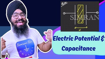 A dielectric slab of thickness t is inserted between plates of a parallel plate capacitor as shown