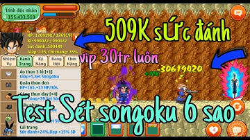 Ngọc Rồng Online || NXT Cầm Siêu Phẩm "pes0c20" Sét Sôngôku 6S Duy Nhất Sv2 Thử Test KAME Xem Nhiêu