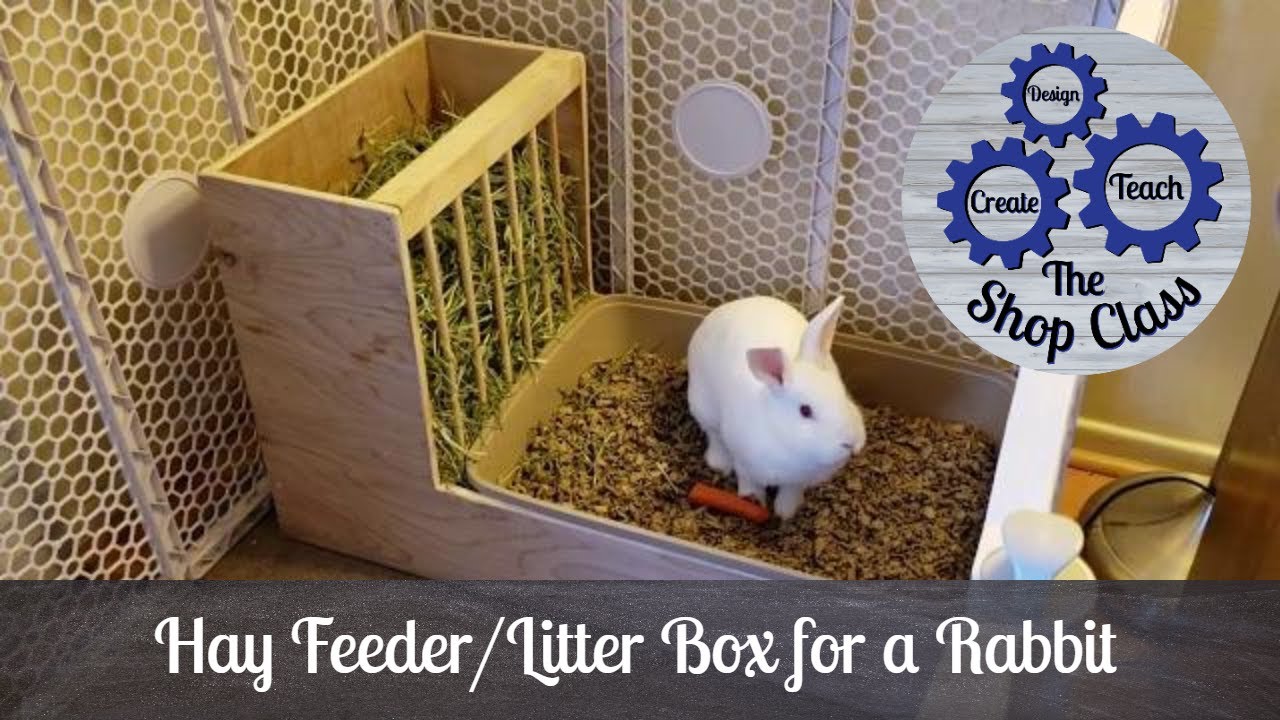 rabbit litter tray with grill