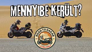 Mennyibe került 20 nap, 8250 km egy SYM ADX 125-el vagyis milyen költséggel járt az afrikai kaland?