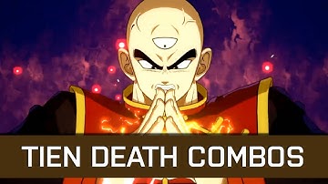 Dragon Ball FighterZ - Tien 100% TOD Combos Explained