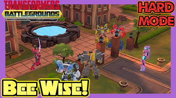 Try to be Smart! Transformers Battlegrounds Hard Mode Act 4 Alone At Last