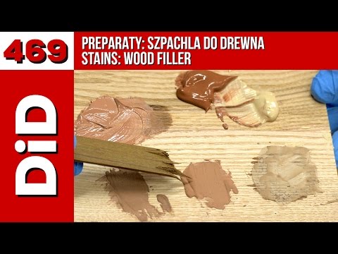 469. Preparaty: Szpachle do drewna Vidaron / Stains: wood fillers