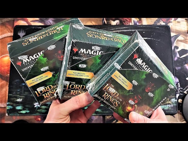 Magic: The Gathering Lord of The Rings Tin the One Ring - 3 Set Boosters