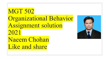 MGT502_assignment|Solution|2021|Hindi|Urdu