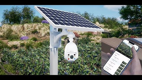 Integrated Solar powered Security