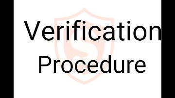 Verification Procedure - SpyHuman