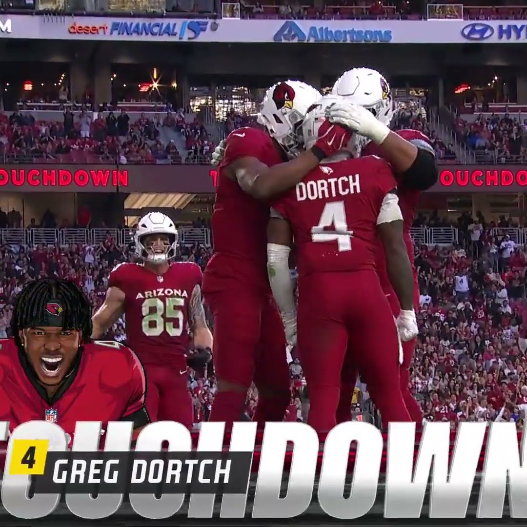 Greg Dortch catches for a 2-yard Touchdown vs. San Francisco 49ers