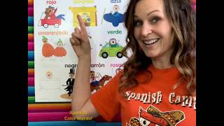 Learn Spanish Color Words!