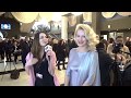 Интервью популярной актрисы Анны Слю  на 41 -ом Московском международном кинофестивале.