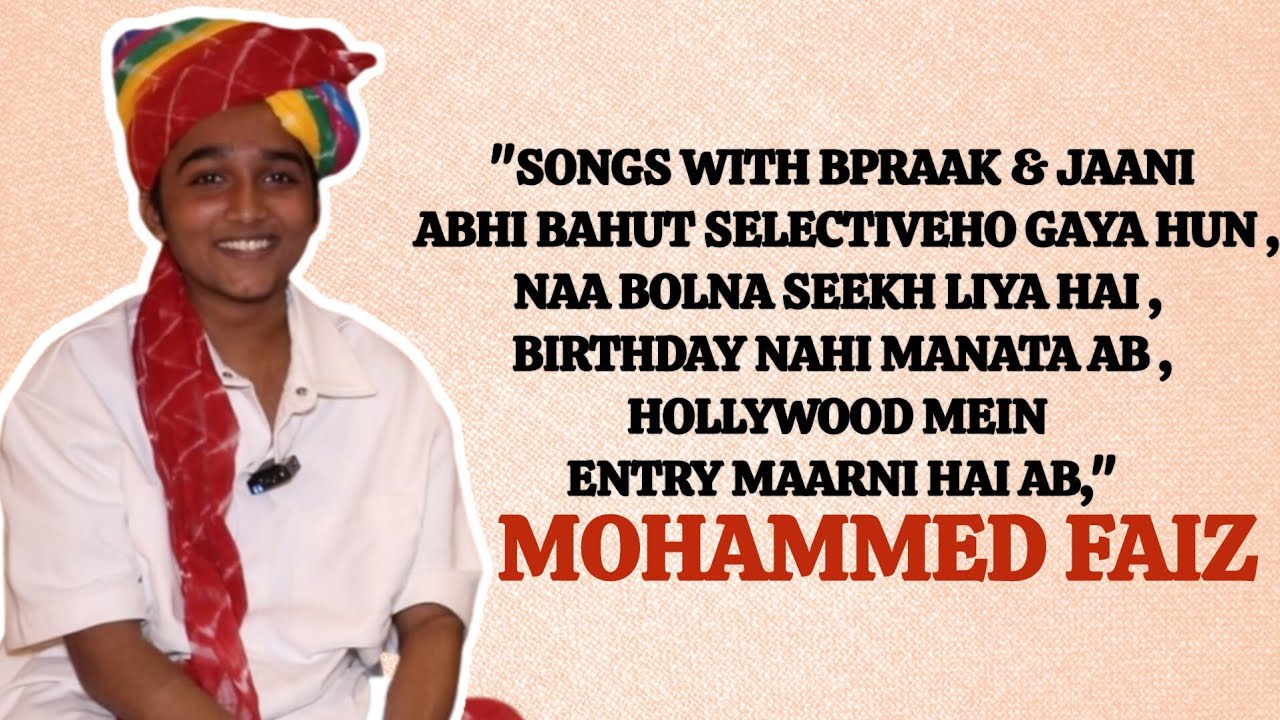 Интервью с Мохаммедом Фаизом: рад дебютировать в Болливуде, мечтаю работать в Голливуде