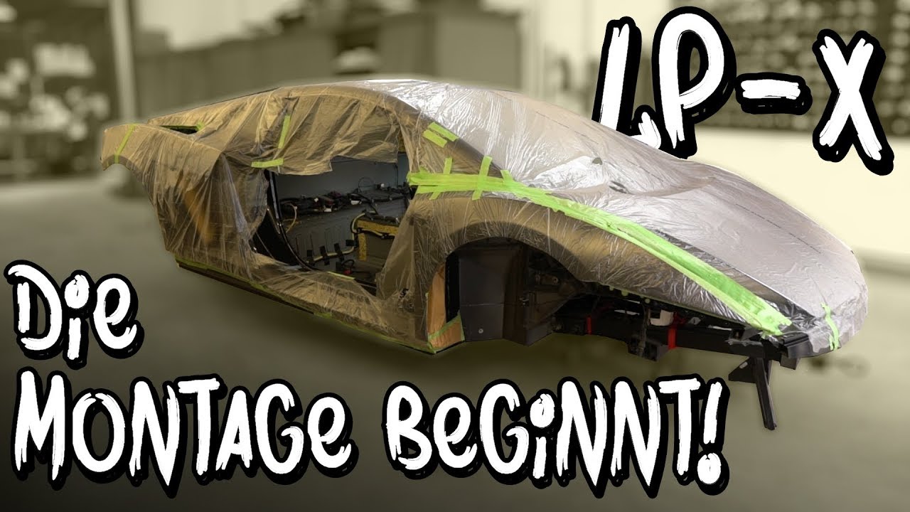 Die LP-X Montage beginnt - Wir packen den Lambo aus! - NEIDFAKTOR Teil 1 - | Philipp Kaess |