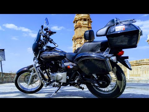 bajaj avenger 220 cruise luggage box