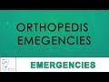 Orthopedic Emergencies Quiz