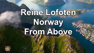 Reine Lofoten Norway from above video Reine Lofoten Norway from above video
