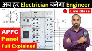 ⚙️ Complete APFC Panel Wiring (Power & Control) – Fully Explained in One Class @ElectricalTechnician