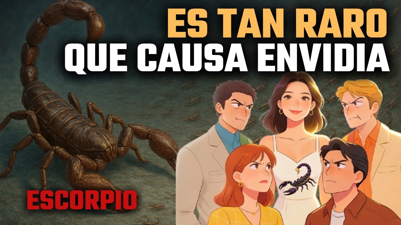 ¿POR QUÉ ESCORPIO ERES TAN RARO?😱¡TODOS QUIEREN SER COMO TU!