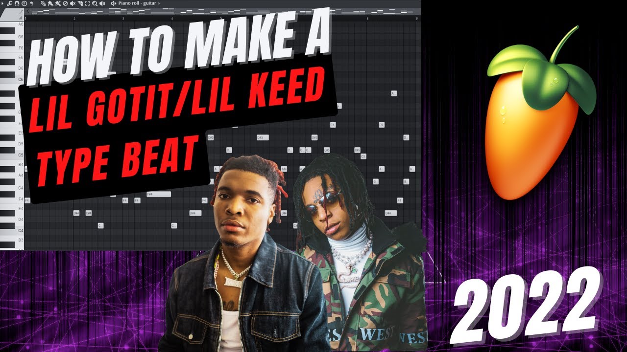 How to make a Lil Gotit x Lil Keed Type Beat in FL Studio 20 - YouTube