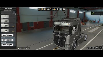 ETS2 Scania NG lightbox sign V2 updated