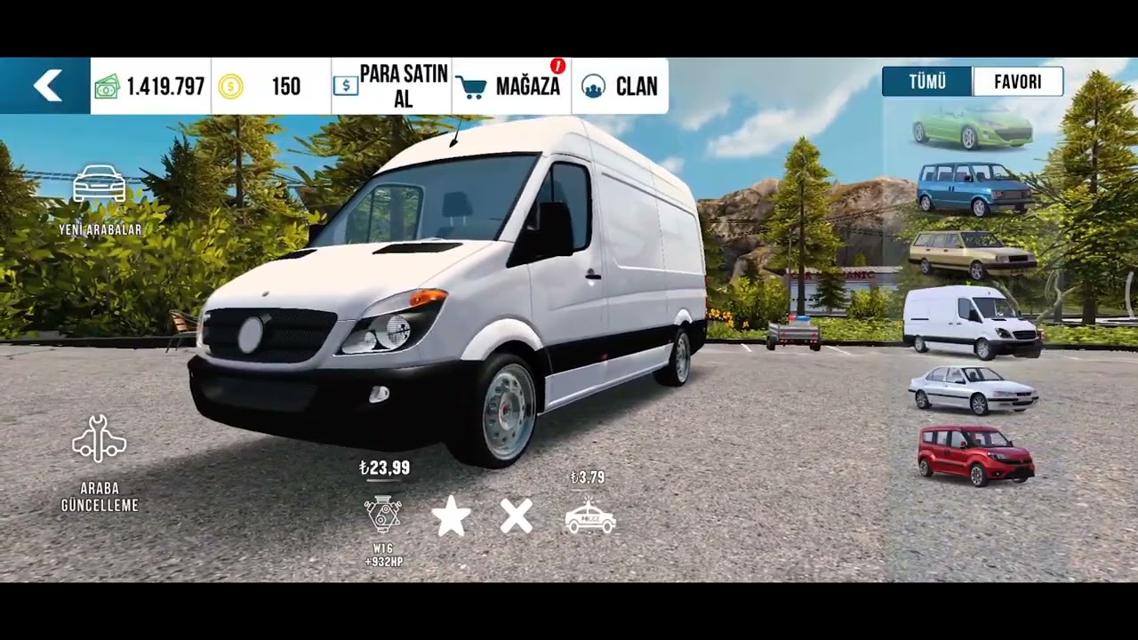 Orjinal CPM'da kendi hesabımı inceledim ve garajımdaki araçları tanıttım.