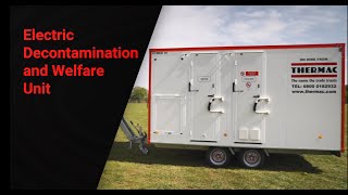 Thermac Hire Fully Electric Self-Contained Single Shower Welfare Decontamination Unit