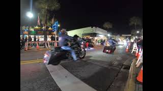 Daytona Bike Week 2022 Main Street at Night